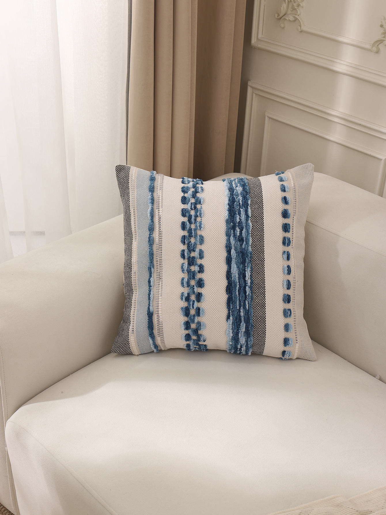 Jacquard Throw Pillow